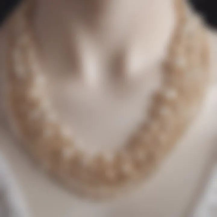 Styling suggestions with vintage faux pearl accessories