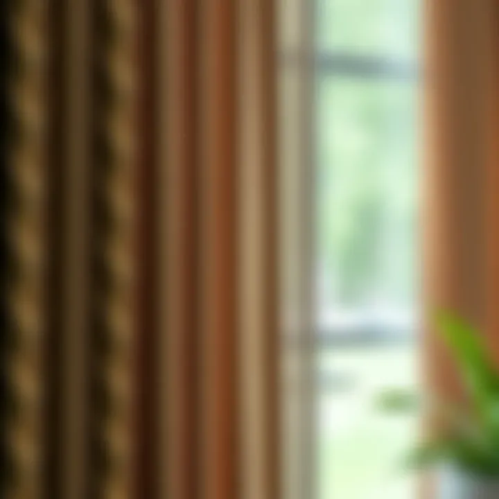 Eco-friendly materials used in braided curtains