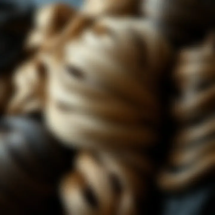 Diverse Textures of Clip-In Updo Hair Pieces Close-up view of various clip-in updo hair pieces in different textures