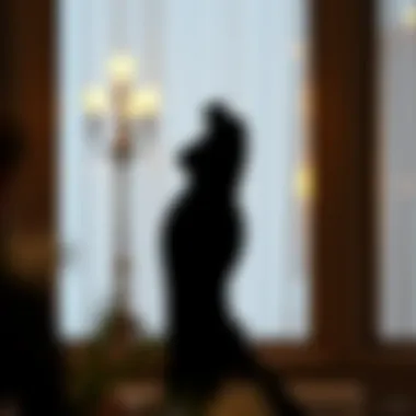 Flattering dress silhouette for plus sizes