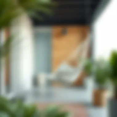 Stylish Hammock Design Stylish hammock design for modern balconies