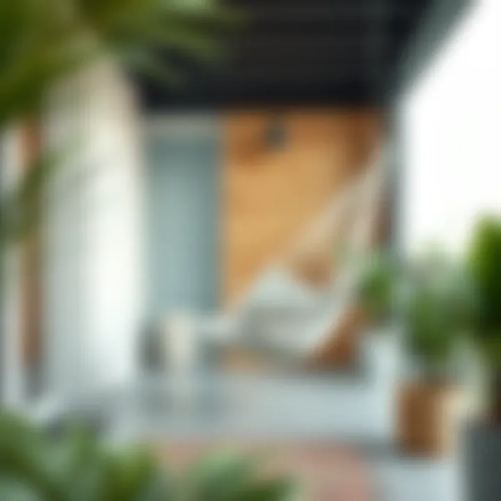 Stylish Hammock Design Stylish hammock design for modern balconies