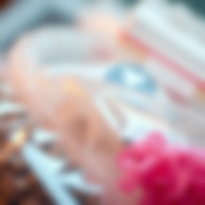 Close-up of small clear plastic bags highlighting the quality of materials used