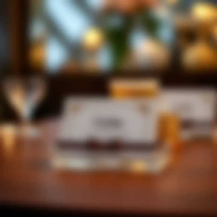 Personalized card holder with custom design