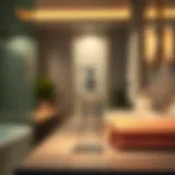 Chic Refillable Soap Bottle Design Elegant refillable soap bottle in a modern bathroom setting