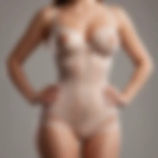 A faja body shaper displayed on a neutral background