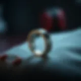 Sleek Design of a Modern Fitness Ring Sleek design of a modern fitness ring