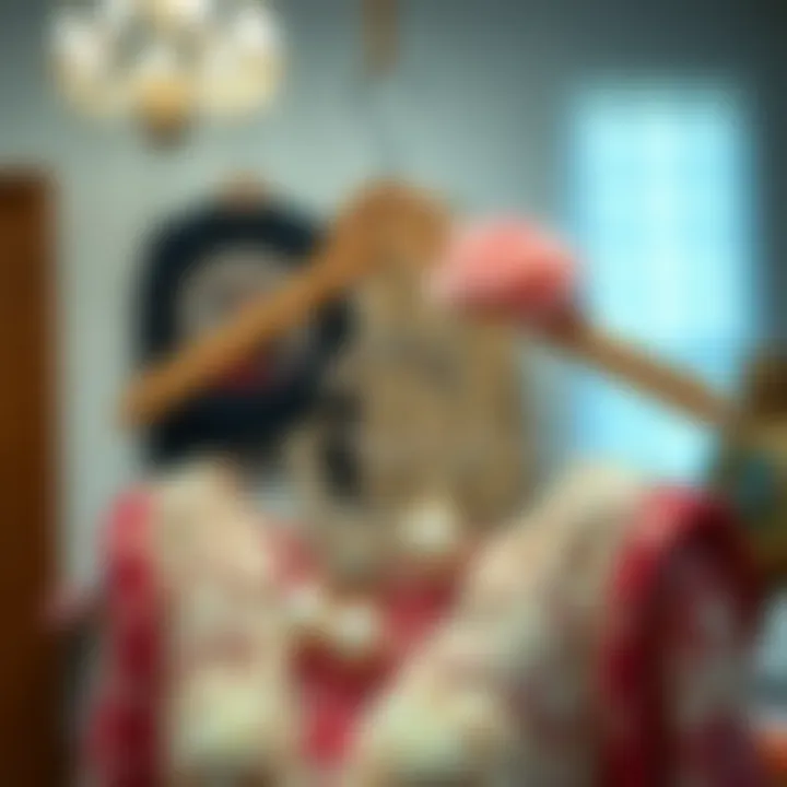 Mrs. Hanger with Wedding Accessories Mrs. Hanger displayed with wedding accessories