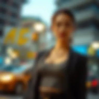 Layering Elegance with a Blazer Layered outfit featuring a cropped ribbed knit tank top under a blazer