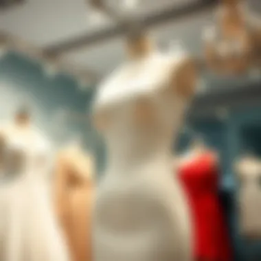 Elegant white tight party dress displayed on a mannequin.