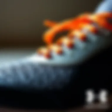 Close-up of advanced materials used in Under Armour footwear