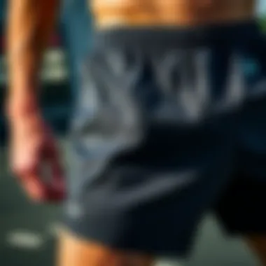 Performance Attributes of Under Armour Woven Training Shorts Detailed view of the performance attributes of Under Armour woven training shorts