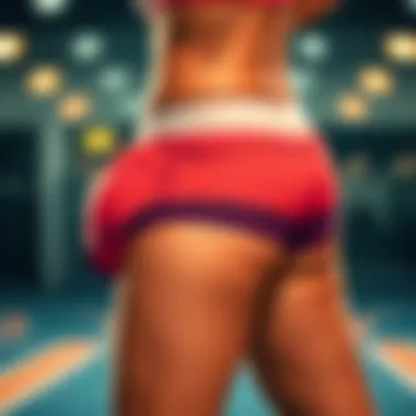 Understanding Cuts and Fits for Optimal Athletic Performance Illustration depicting different cuts and fits of athletic shorts