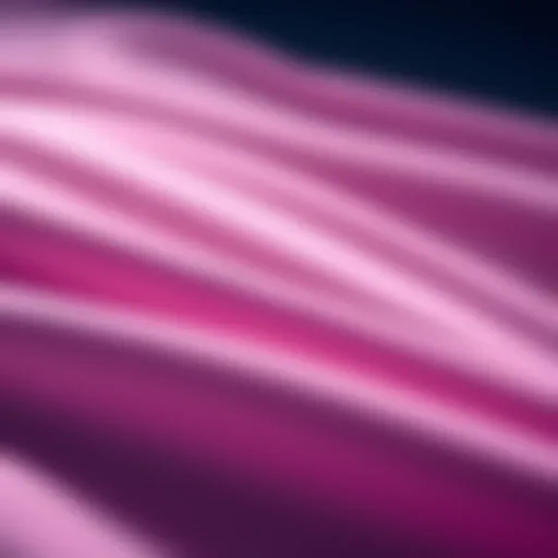 Close-up view of premium fabric showcasing its texture and elasticity