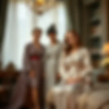 A Journey Through Sleepwear History Historical illustration of traditional sleepwear from various cultures