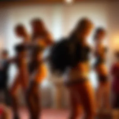 Historical Evolution of Garter Belt Designs A historical representation of the evolution of garter belts through different fashion eras